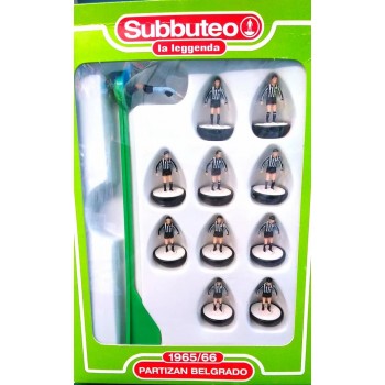 Subbuteo La Leggenda Partizan Belgrade 1965-66